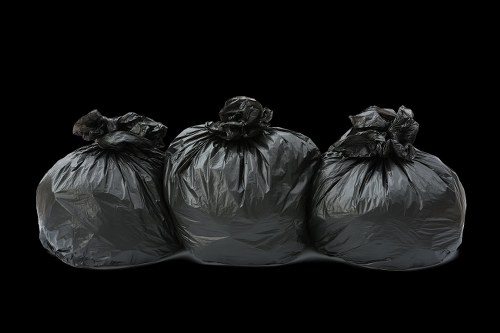 New Cross community participating in waste recycling