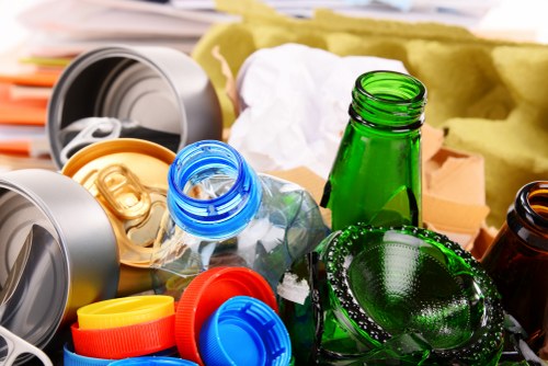 Clean and organized environment after waste removal